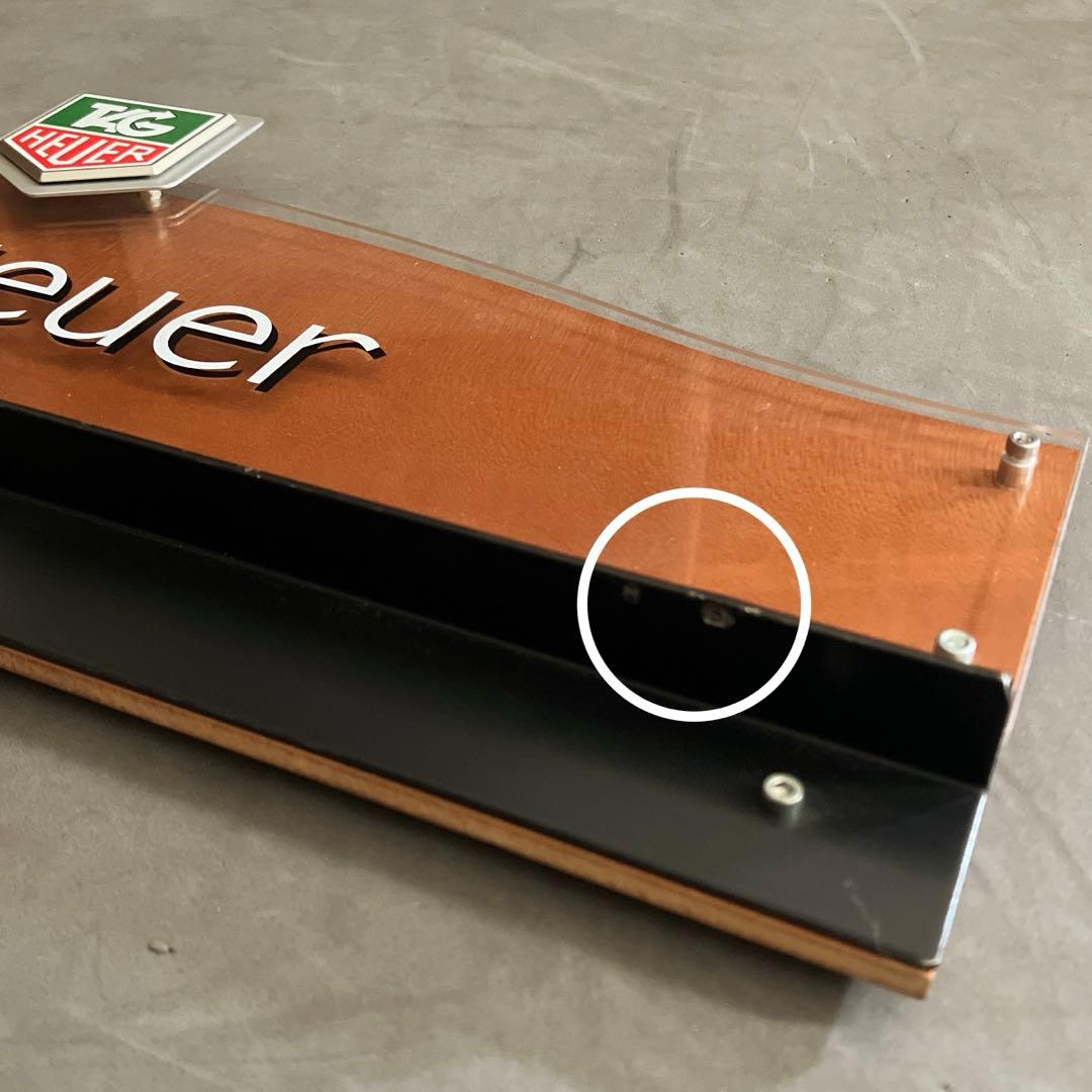 非売品◎店頭ディスプレイTAG HEUER 90s vintage オブジェ