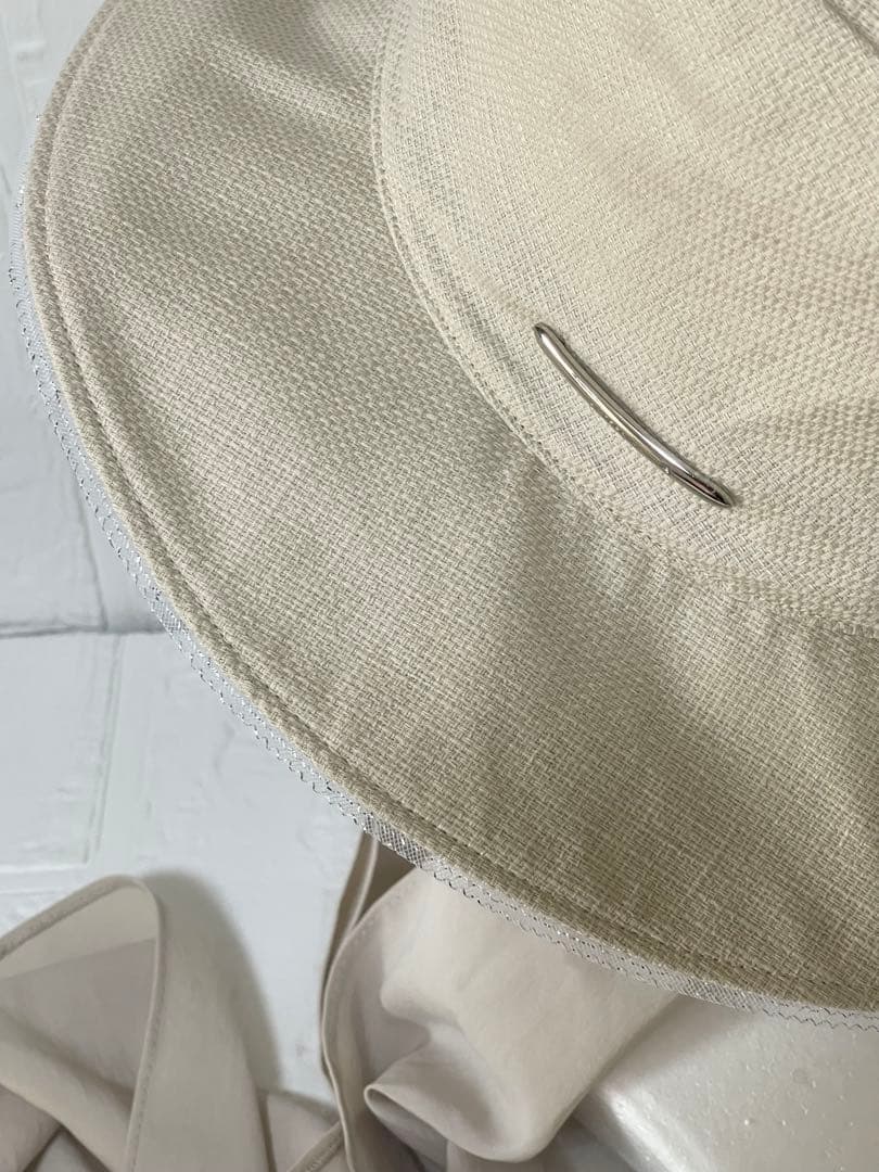 【新品】アンテプリマクロッシェハットサマーシールドリボンスカーフ遮熱遮光UVケア