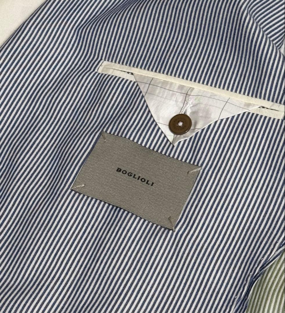 ◆国内正規品【46】BOGLIOLI◆美品！春夏物『DOVER』３Ｂジャケット◆