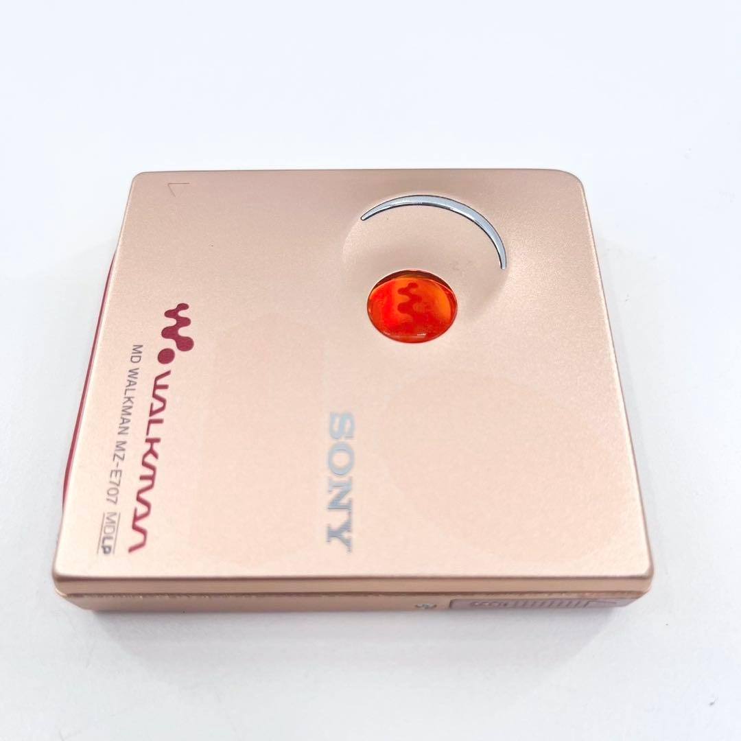 SONY MZ-E707 完動品 USB給電可 MDウォークマン 美品