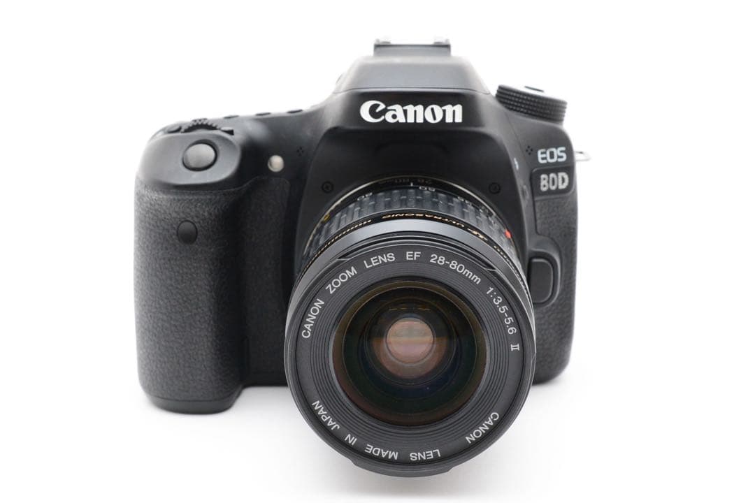 美品/保証付/デジタル一眼レフカメラ/Canon EOS 80D標準レンズセット