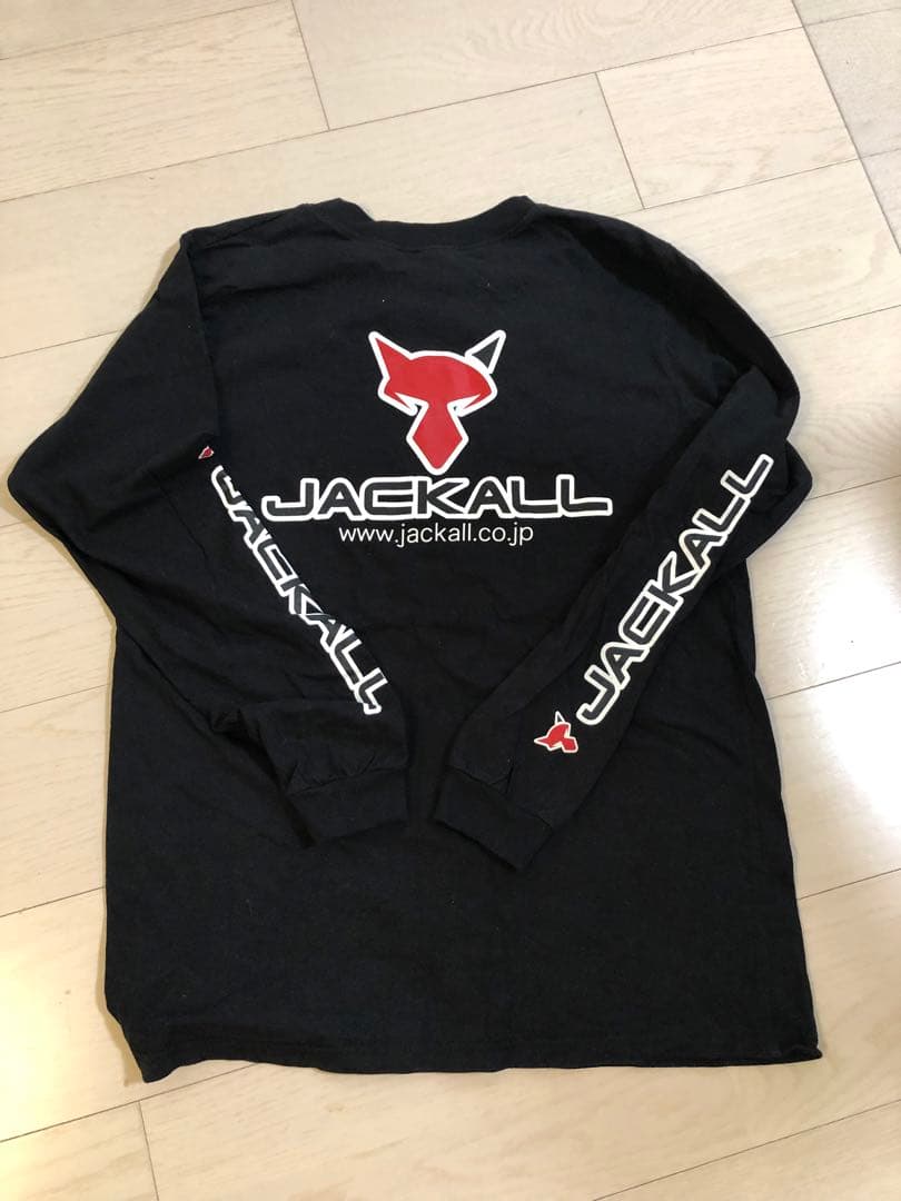 新品未開封！ジャッカル ロンT TYPE-A01 Lサイズブラック 旧ロゴ