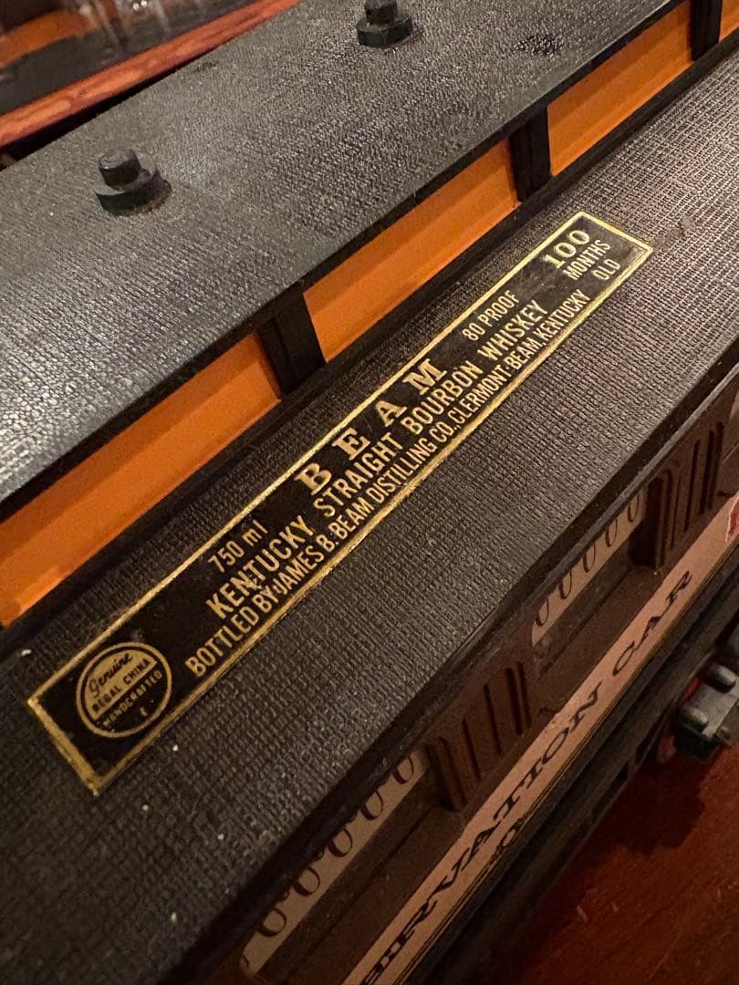 ジムビーム　BEAM'S OBSERVATION CAR DECANTER 陶器