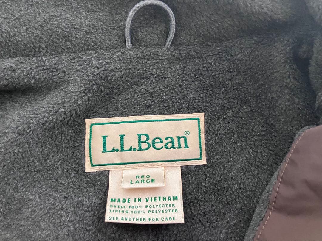【美品】エルエルビーン　マイクロフリース・ラインド・ジャケット