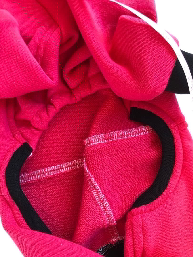 良く伸びるストレスフリーのロンパース　イタグレ服　犬服　ハンドメイド