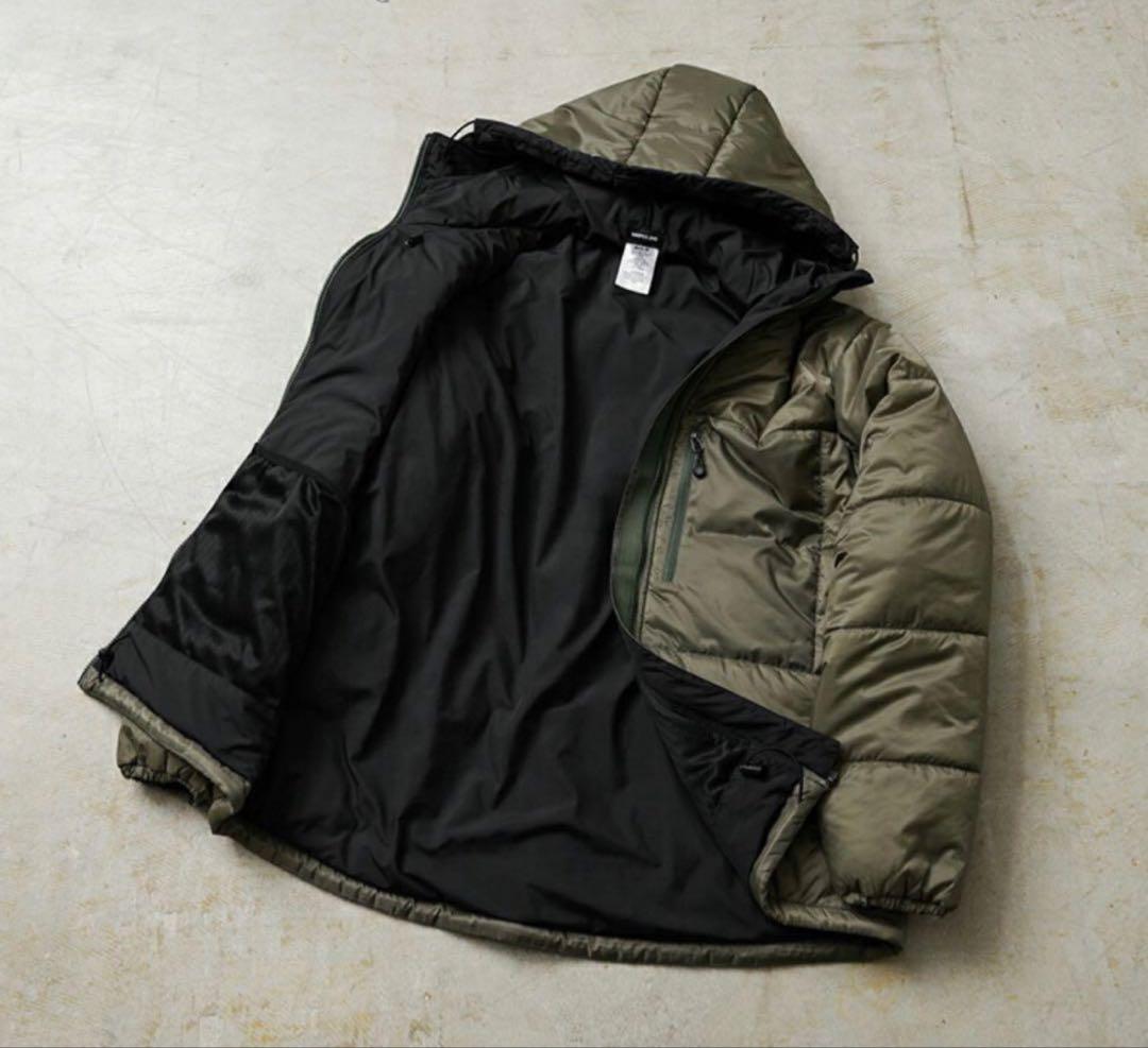 THERMO AIR LOFT PRIMALOFT PARKA グリーン S