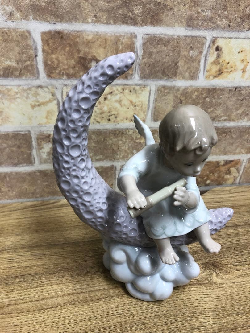 【美品】LLADRO リヤドロ 星を探検する　06839