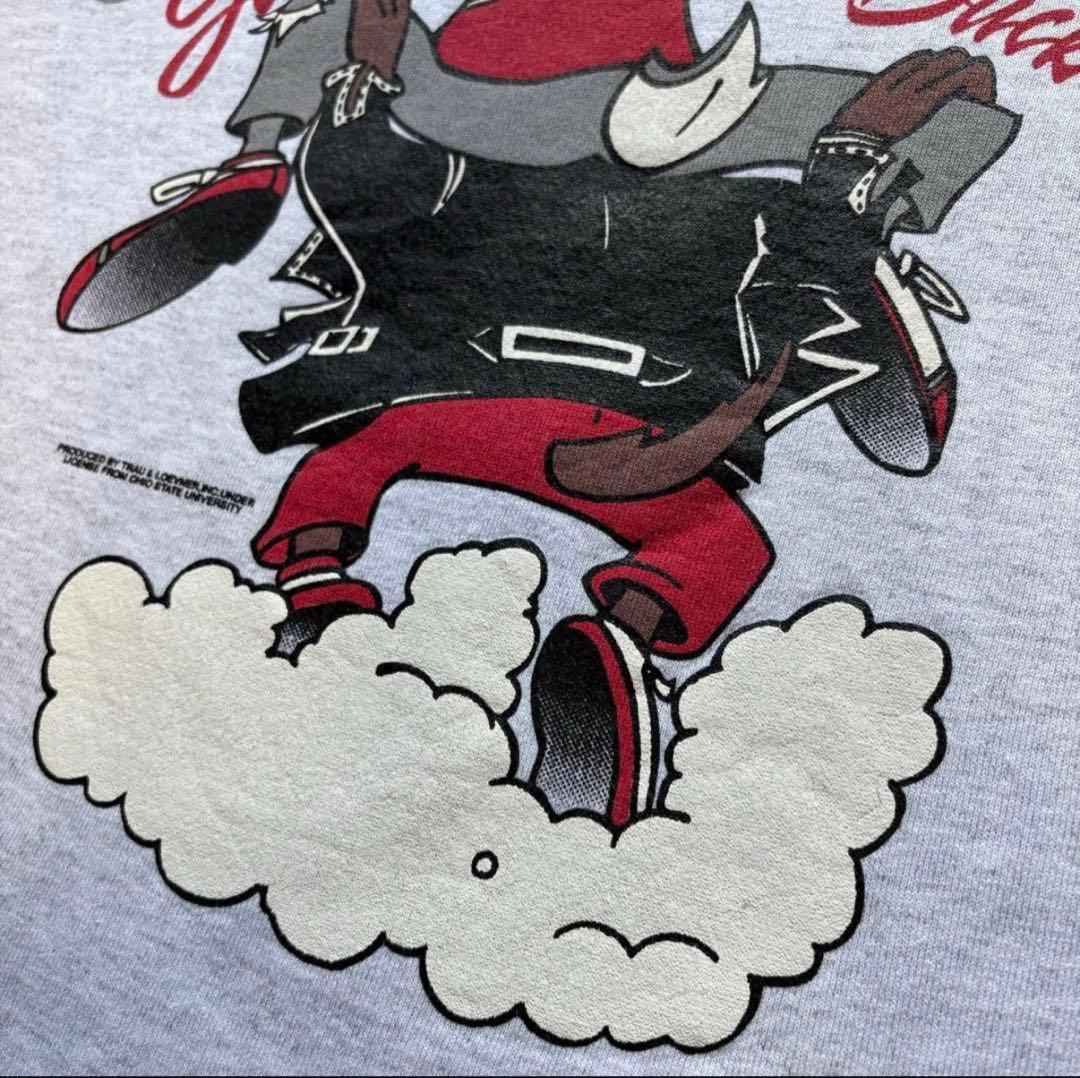 USA製　ルーニーテューンズ　スウェットXLサイズ　グレー　1993年製