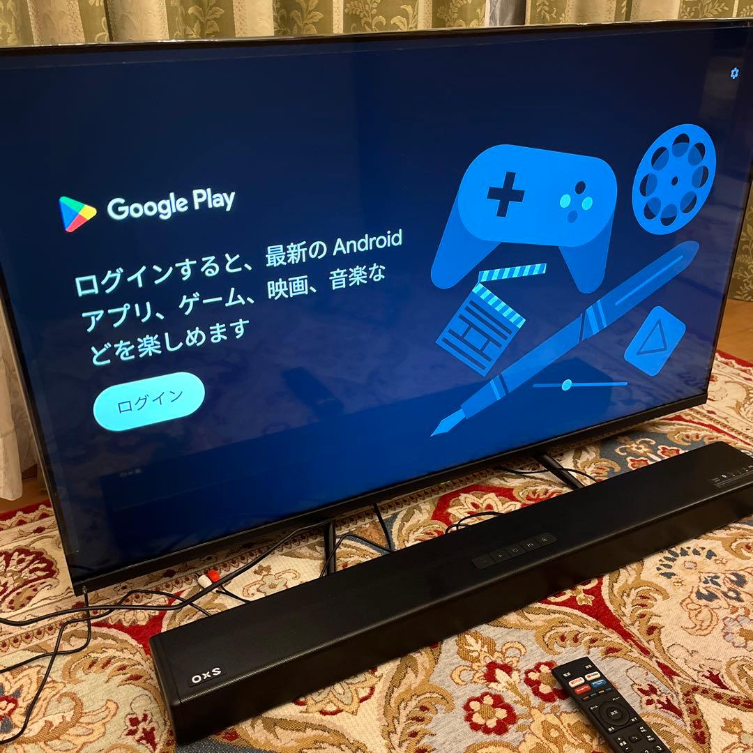 【ライShawn】2022年製！チューナーレステレビ& スピーカーセット