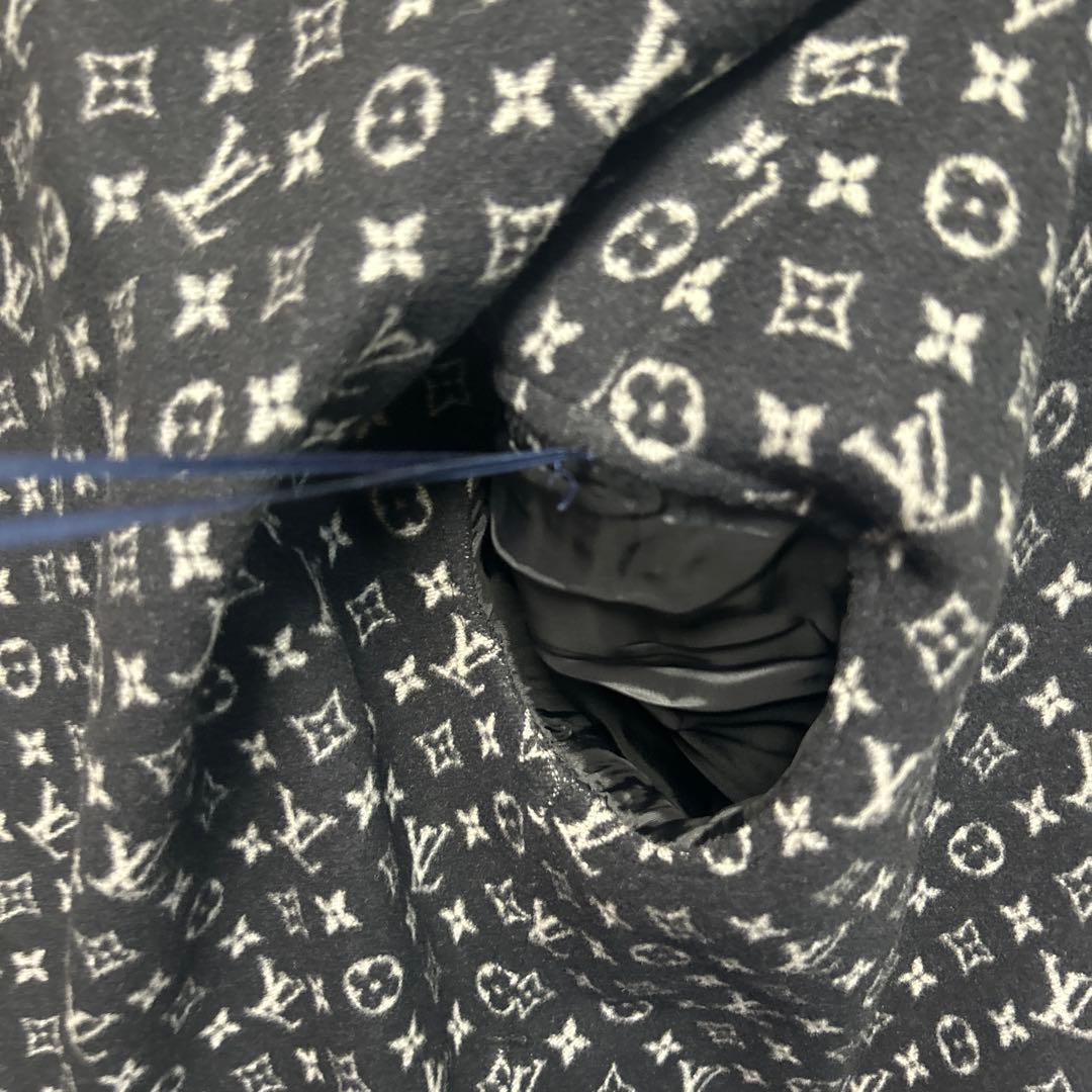 フーデッドラップコート　size38