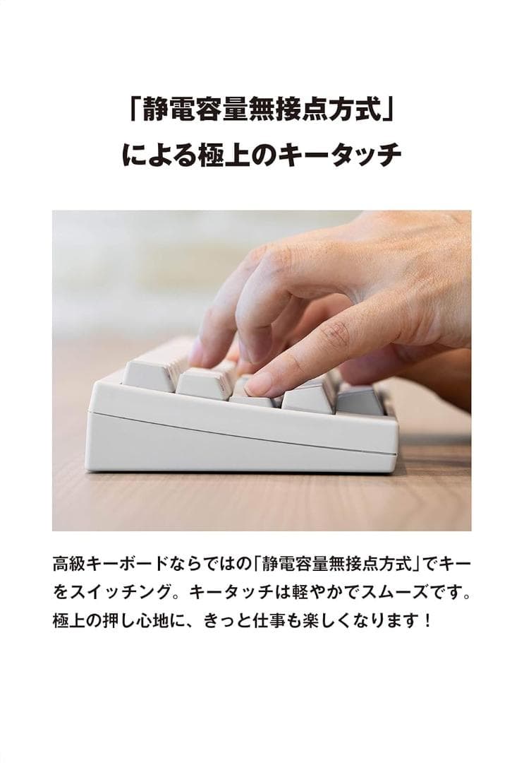 【開封・未使用】HHKB PFU 無刻印/墨 PD-KB600BN キーボード