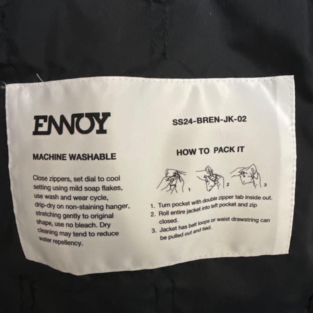 ジャケット・アウター ENNOY SS24-BREN-JK-02 XL