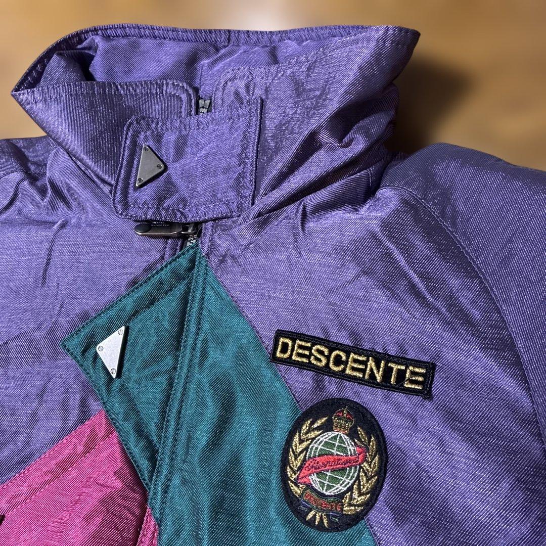 （572）【激レア】90s デサント スイスチーム 公式モデル Sサイズ