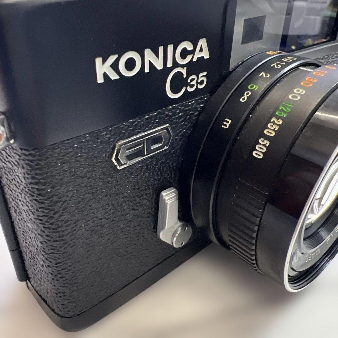 KONICA C35 FD☆ブラック☆動作未確認