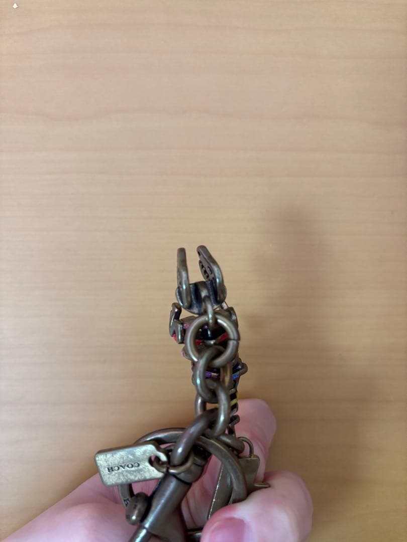 COACH 恐竜骨格キーホルダー キーリング レキシー 希少 キーケース
