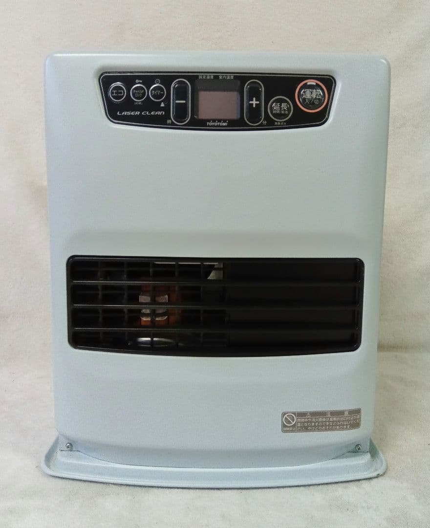 トヨトミ　LC-332　石油ファンヒーター　2021年製　マットホワイト