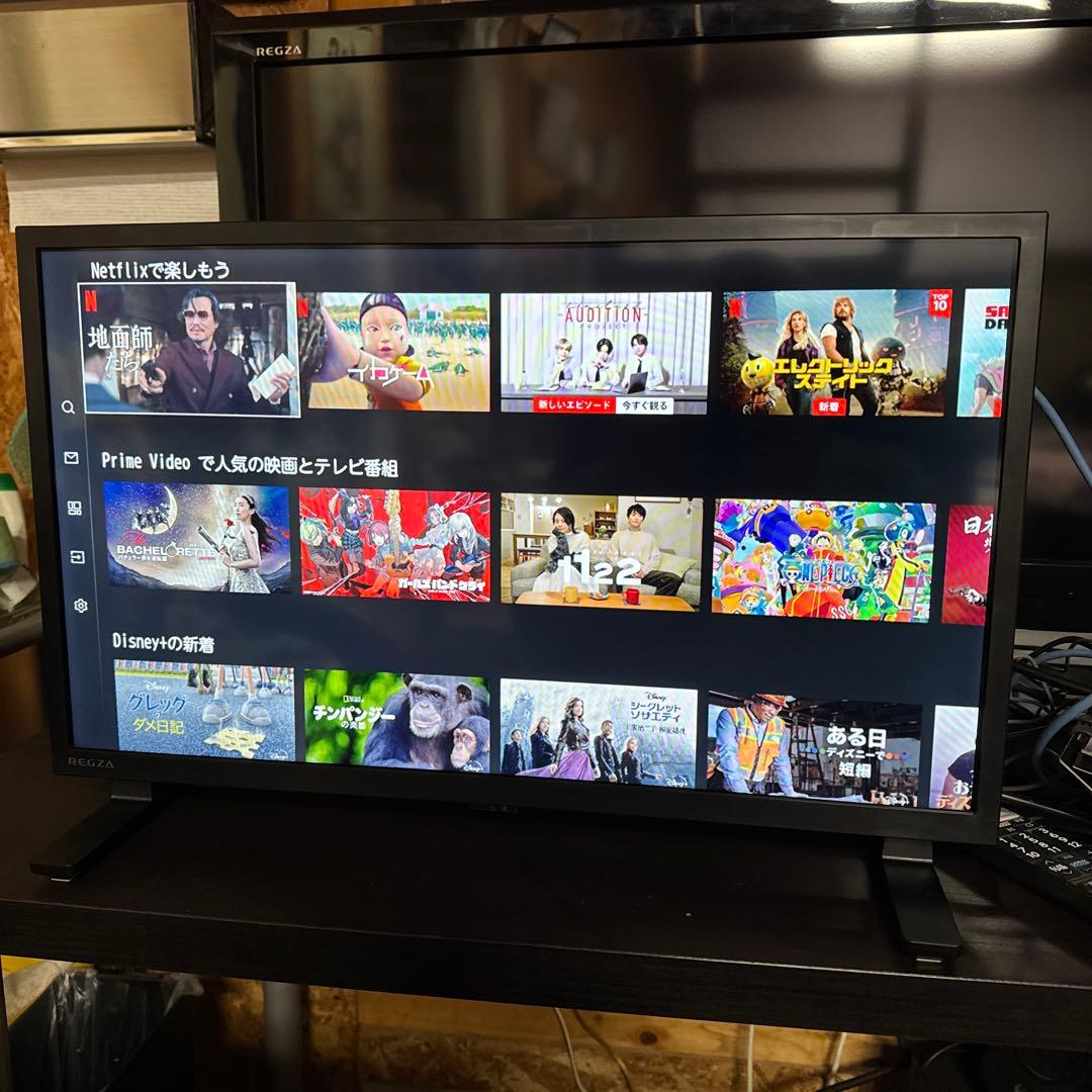 TOSHIBA REGZA 24V型　2024年製