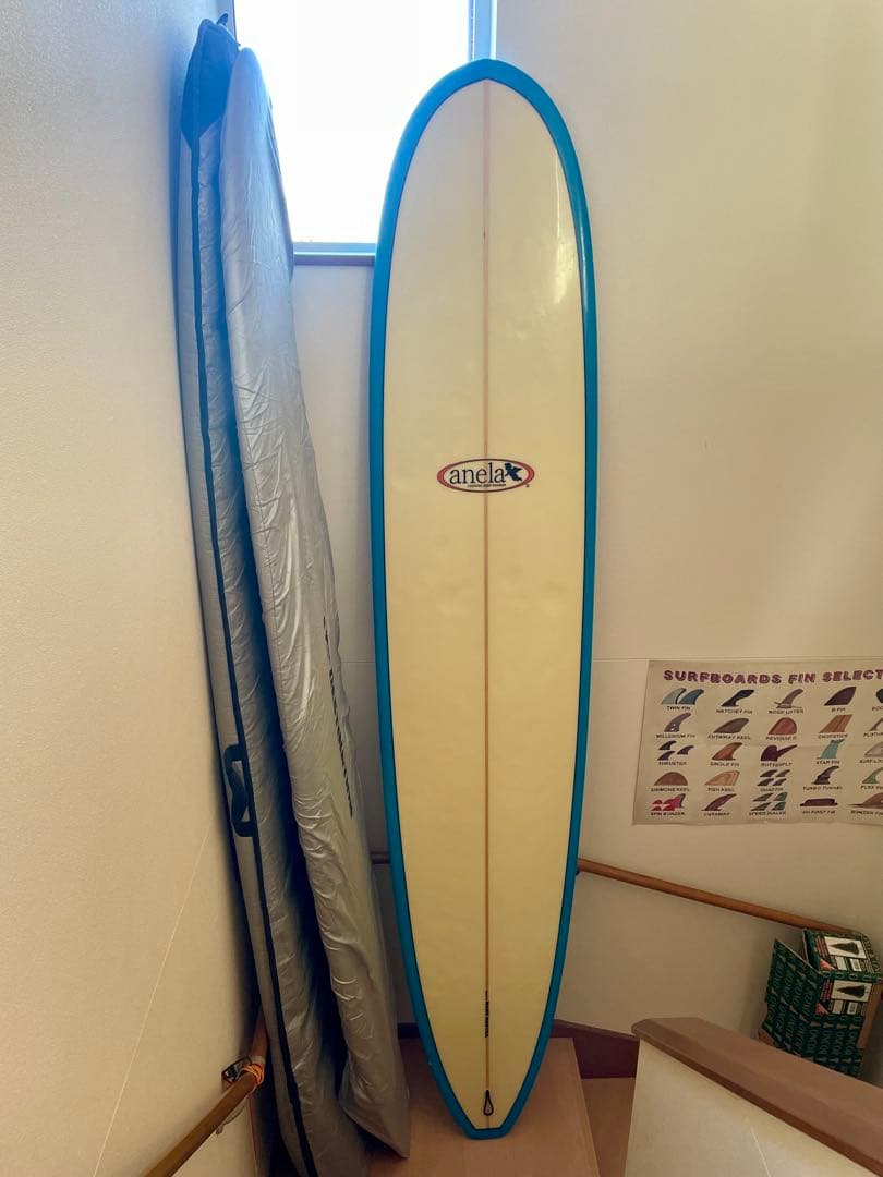 anelaサーフボードロングマメ増田シェイプ 9.4フィート284.5cm