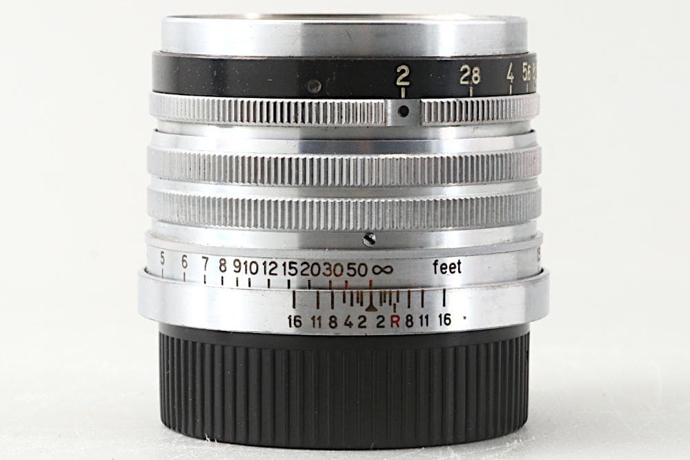 Nikkor H.C 5cm F/2 Leica Lマウントレンズ 単焦点
