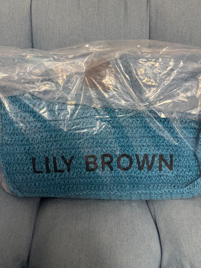 マリークワント×リリーブラウン　コラボ　デイジーかごバッグ☆新品タグ付き未使用品