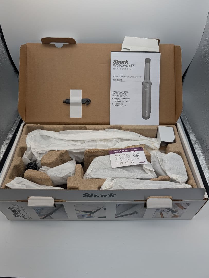 Sharkシャーク ハンディクリーナー EVOPOWER EX WV405JDC