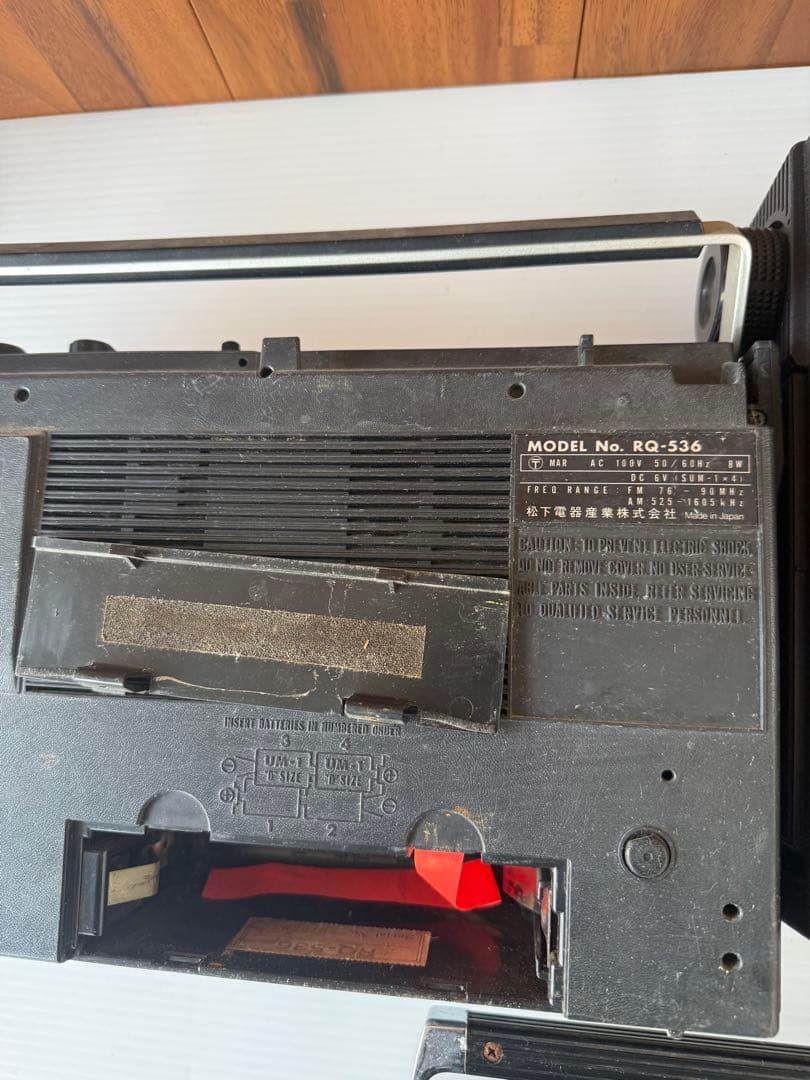 National RQ-536などまとめ3台ジャンク品(a40)