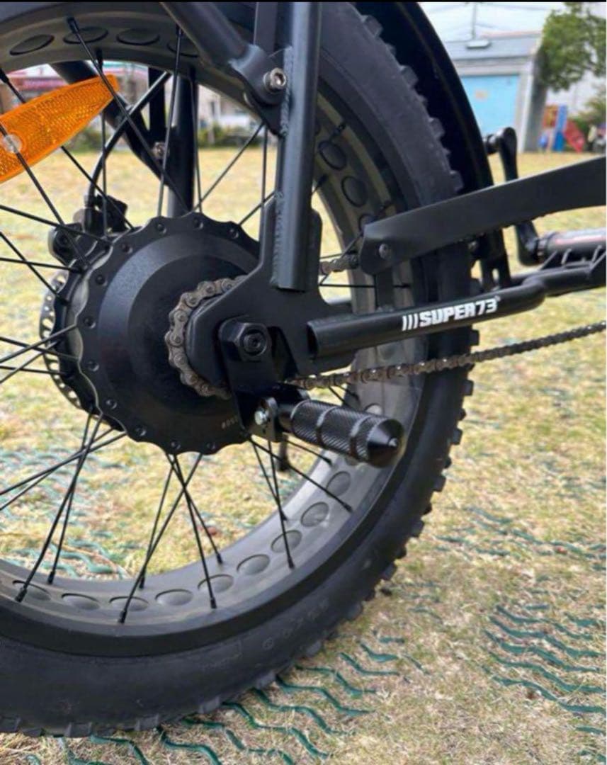 【激レア・数量限定】super73専用　特注フットレストペダル・フットスタンド