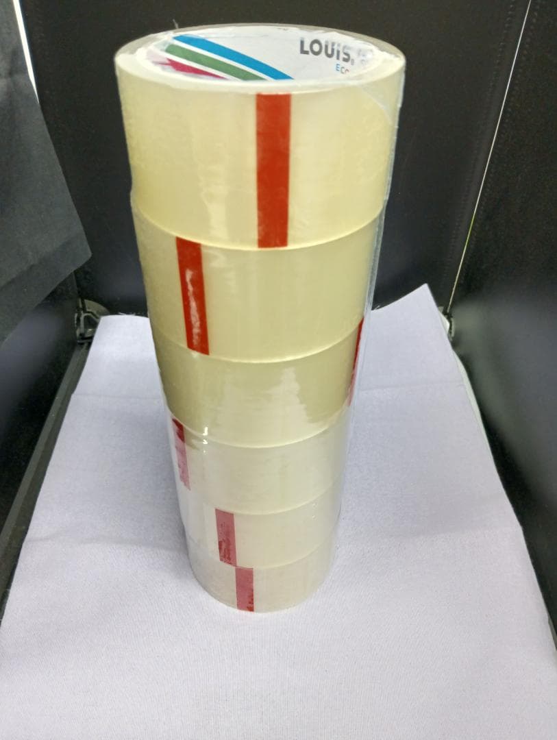 【超特価】OPPテープ 梱包テープ 43μｍ×48ｍｍ×45ｍ×6巻セット×9