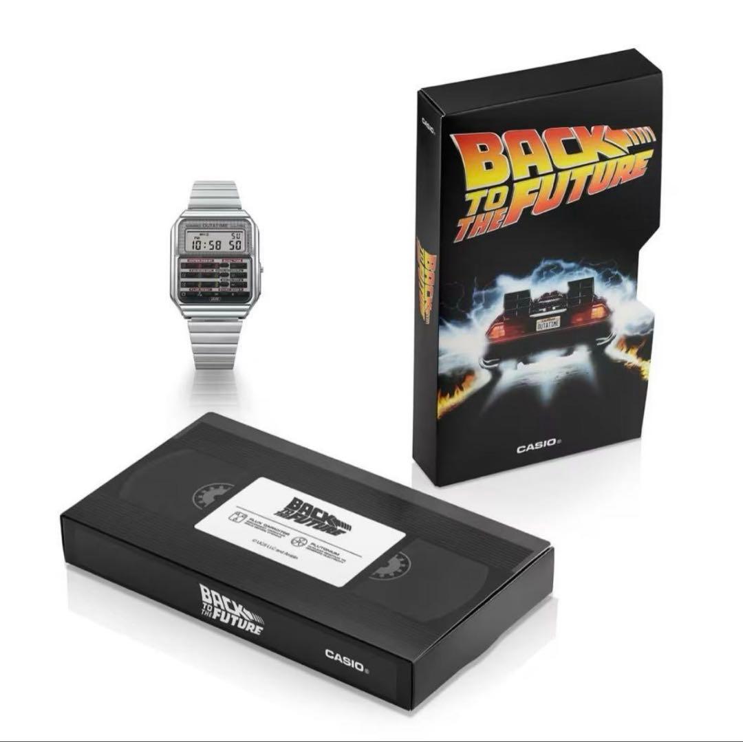 CASIO腕時計 BACK TO THE FUTUREコラボ カシオ　新品
