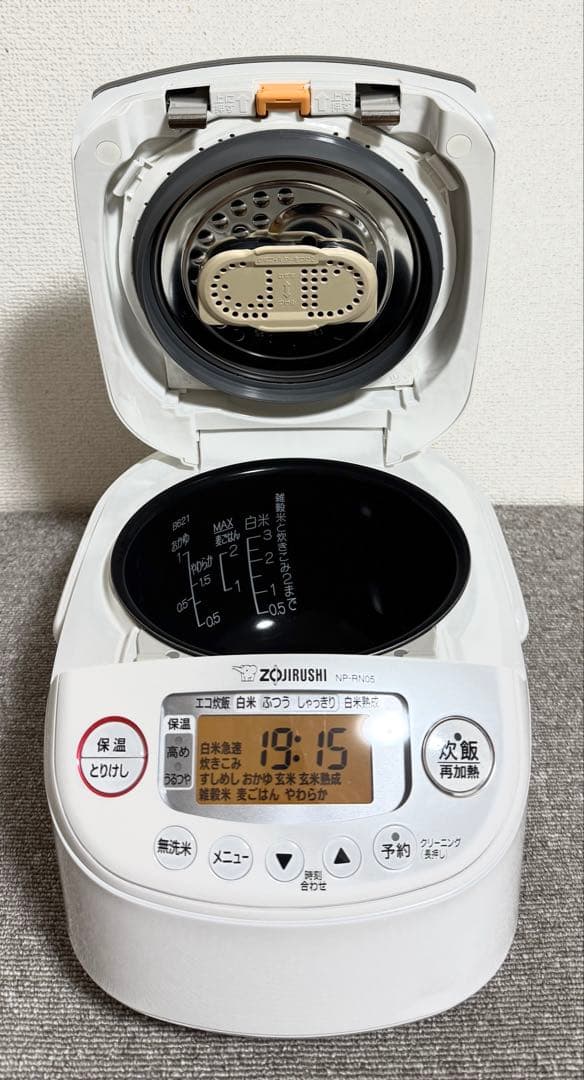 【美品】象印 極め炊き 圧力IH炊飯ジャー NP-RN05 動作保証