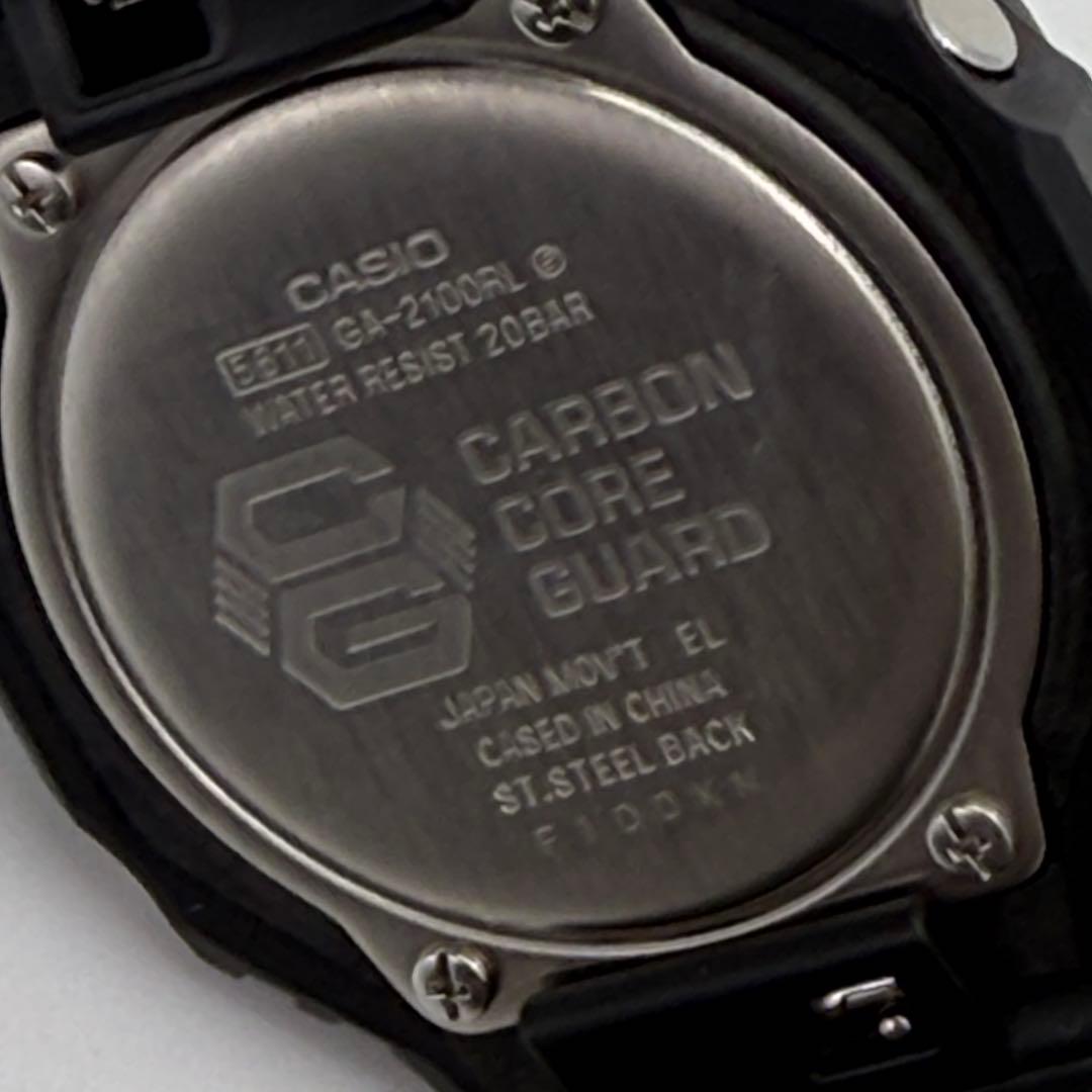 CASIO G-SHOCK GA-2100RL-1AJF 箱付 美品 アナデジ