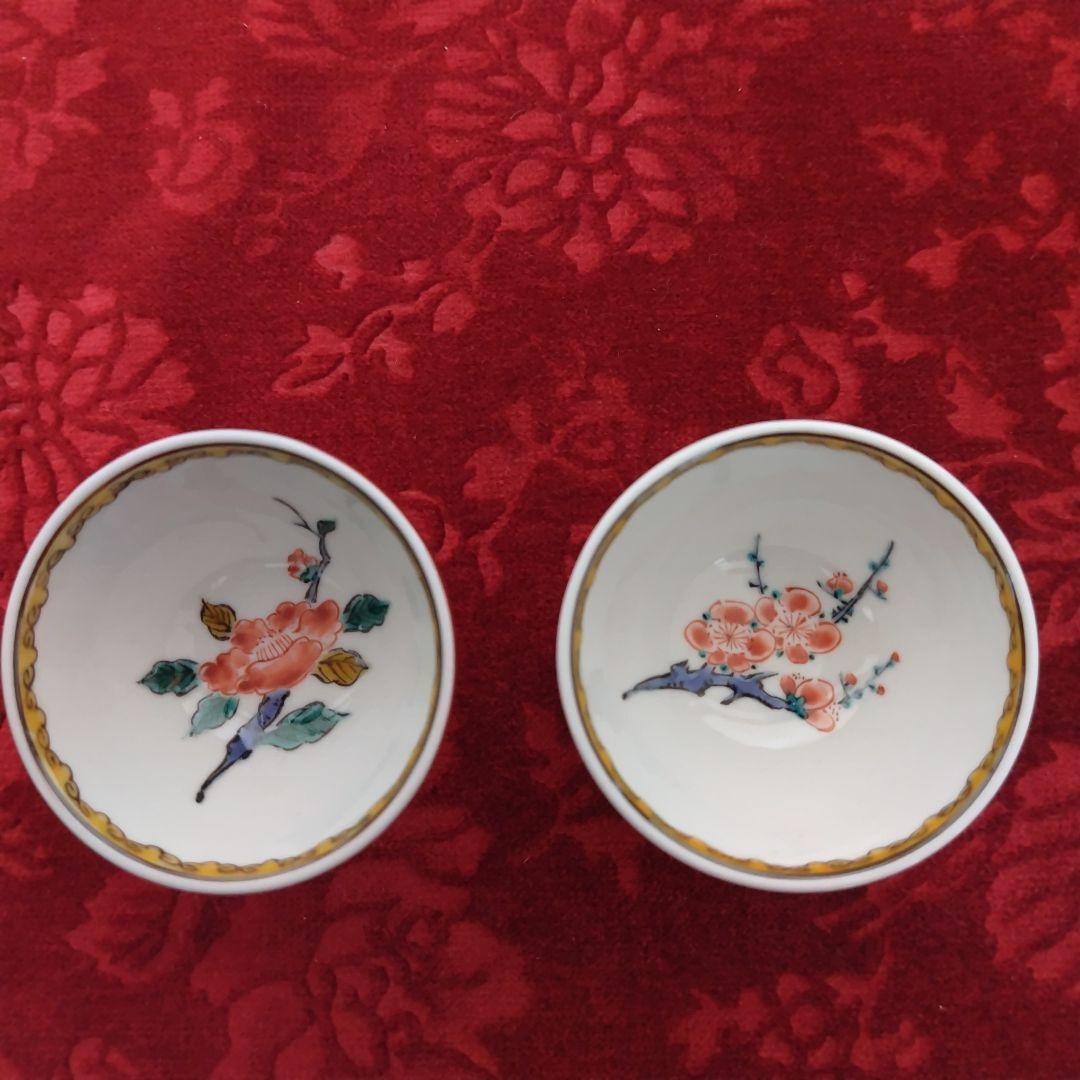 九谷焼 三代為吉作 三ツ井詠一 徳利　お猪口セット　まとめ売り