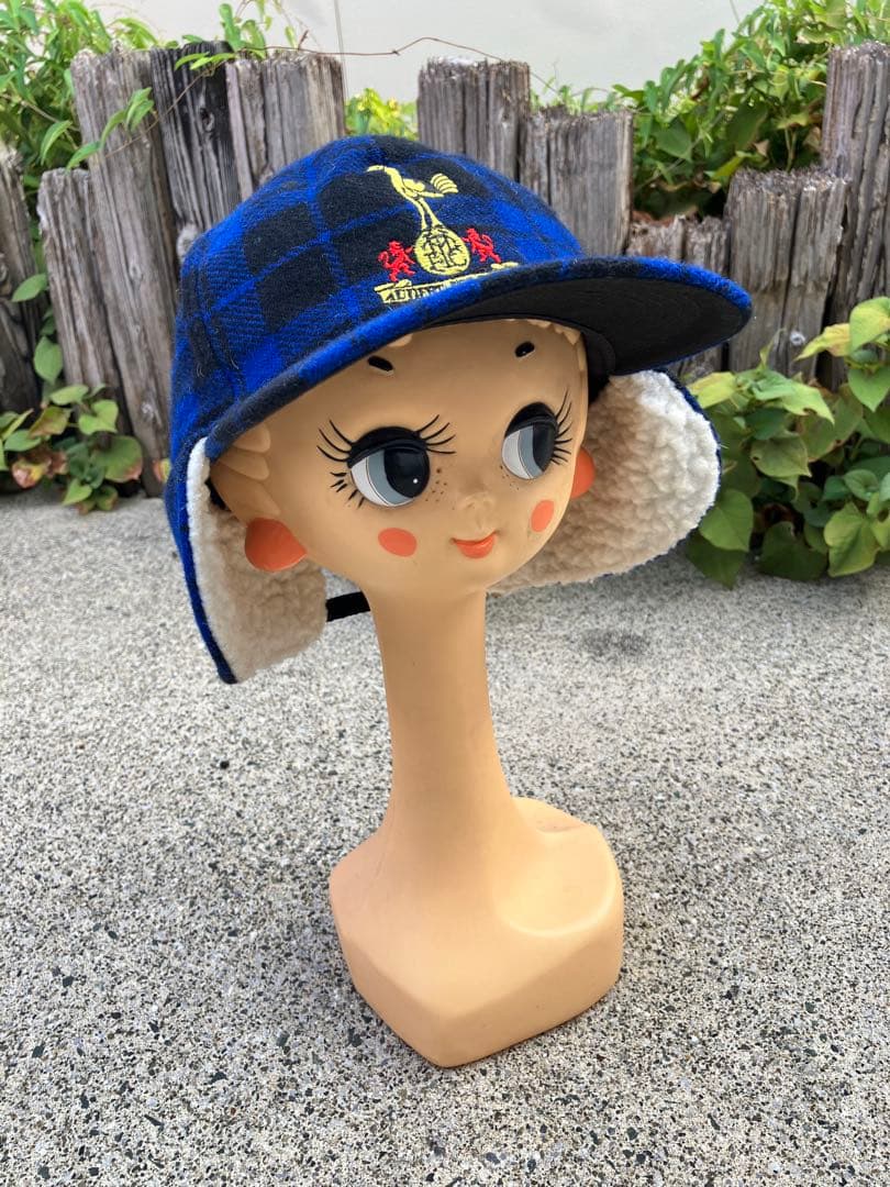 トッテナム・ホットスパーズFC　フライトキャップ ビーニービンテージ 帽子