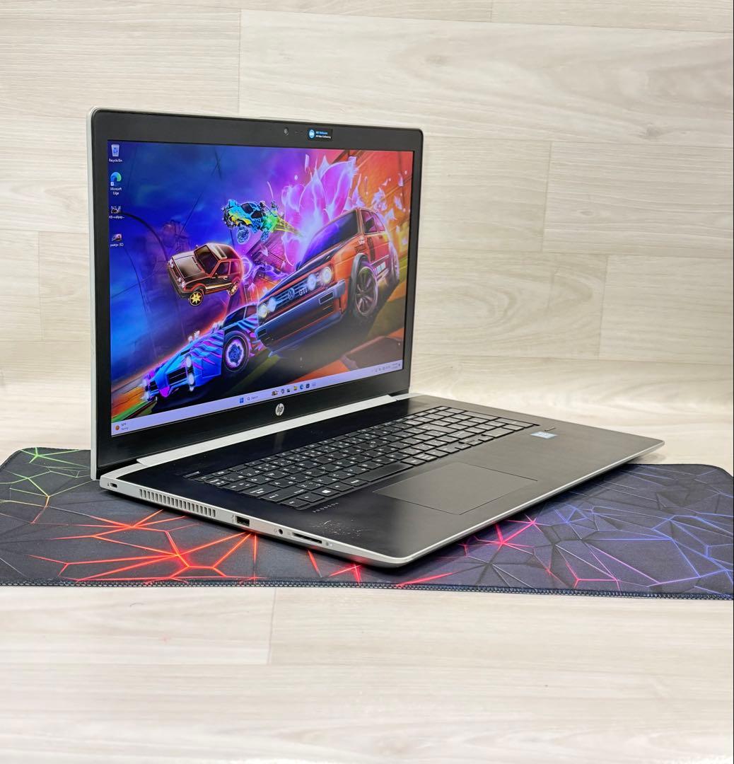 HPノートPC NVIDIA搭載i7/16GB/256+500フルHD17インチ