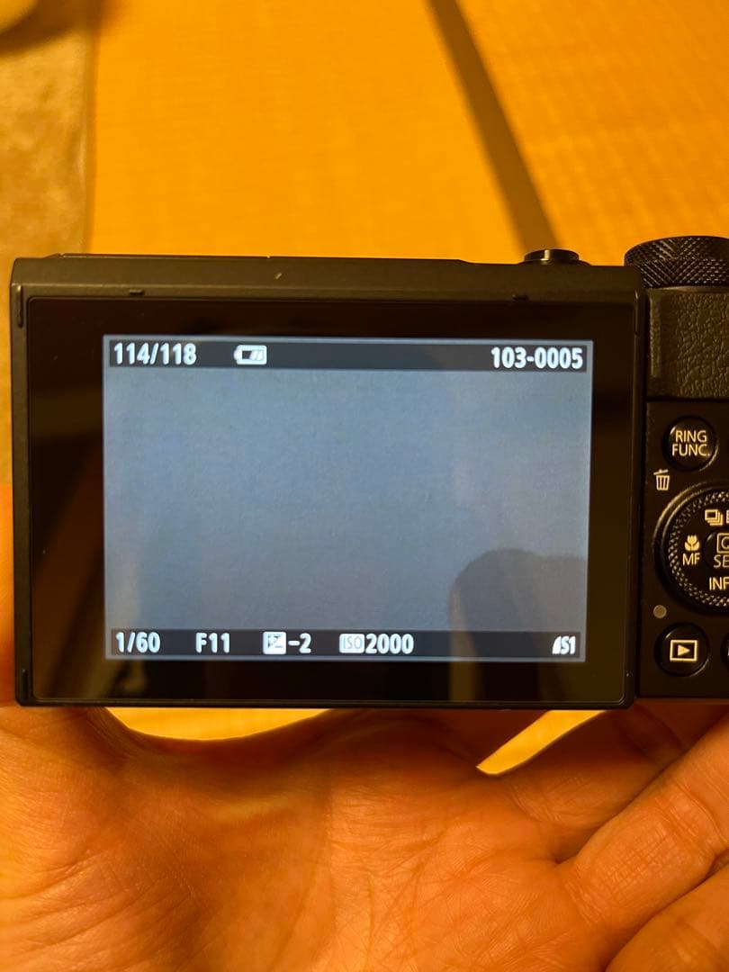 再出品　Canon PowerShot G7 X Mark II 本体　中古