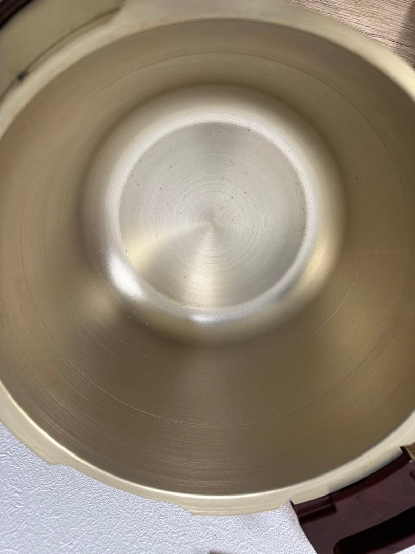 ピースター 圧力鍋 ゴールド 8.0L レトロ 希少 関西軽金属工業 炊飯