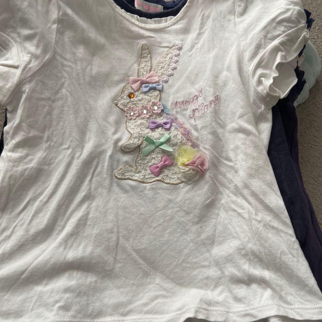 メゾピアノ11枚　ポンポネット1枚 Tシャツ 12枚セット サイズ130