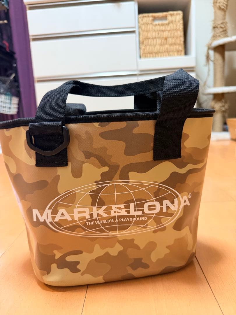 MARK&LONA 迷彩トートバッグ