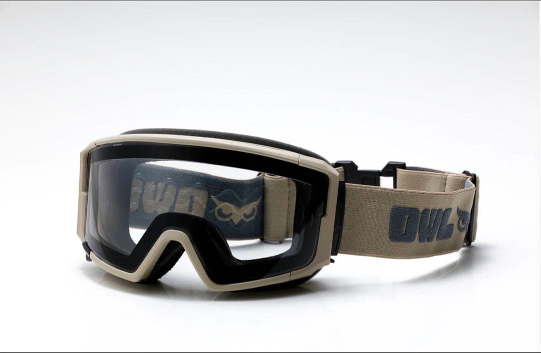 OWL OPTICAL ゴーグル ベージュ ベント跳ね上げ 未使用品