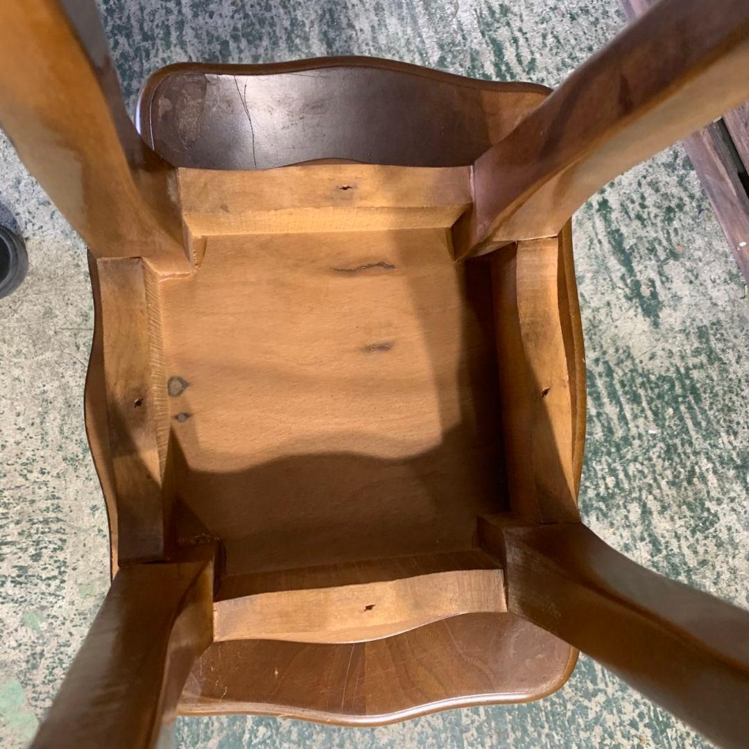 H886 レトロ家具 木製ネストテーブル 2点セット サイドテーブル 飾り棚