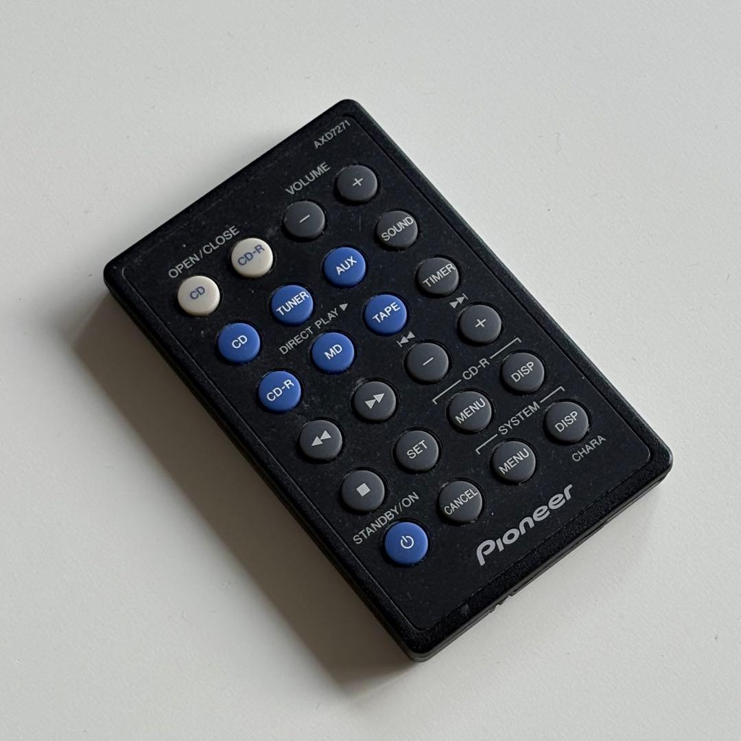 Pioneer X-NS1 CD MDプレーヤー　ミニコンポ