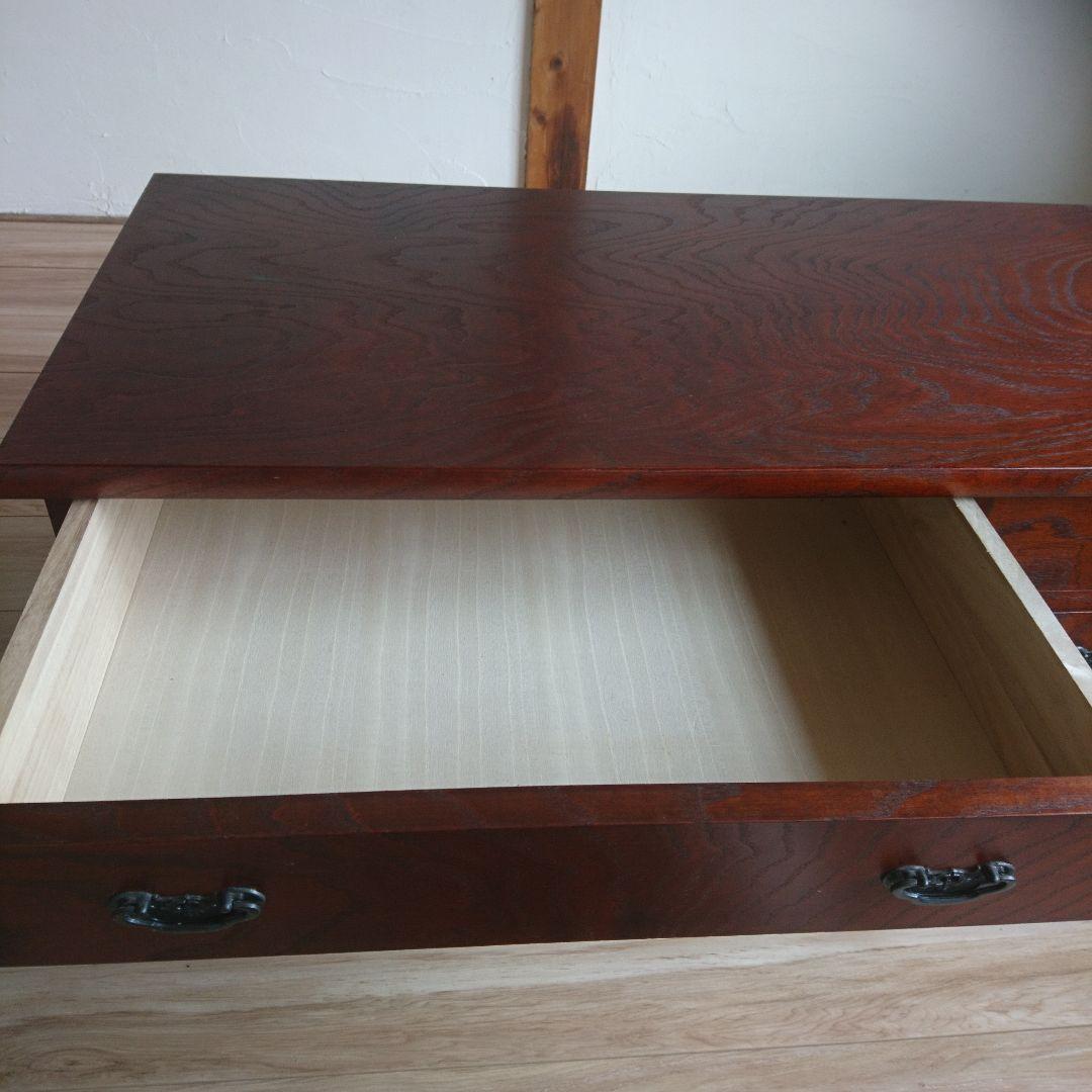 【美品】骨董品 収納机 ローテーブル 座卓