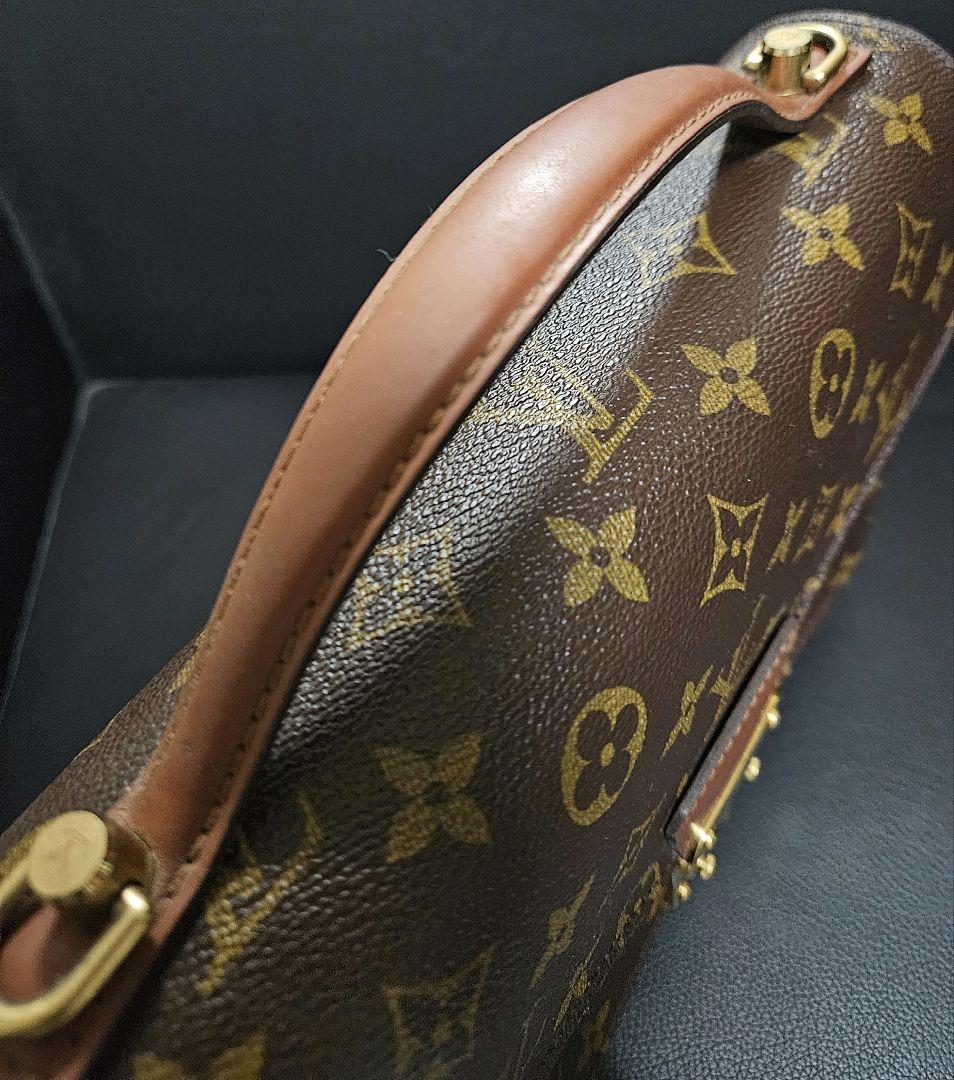 【美品】ルイ・ヴィトン モノグラム モンソー 2way ミニビジネスバック