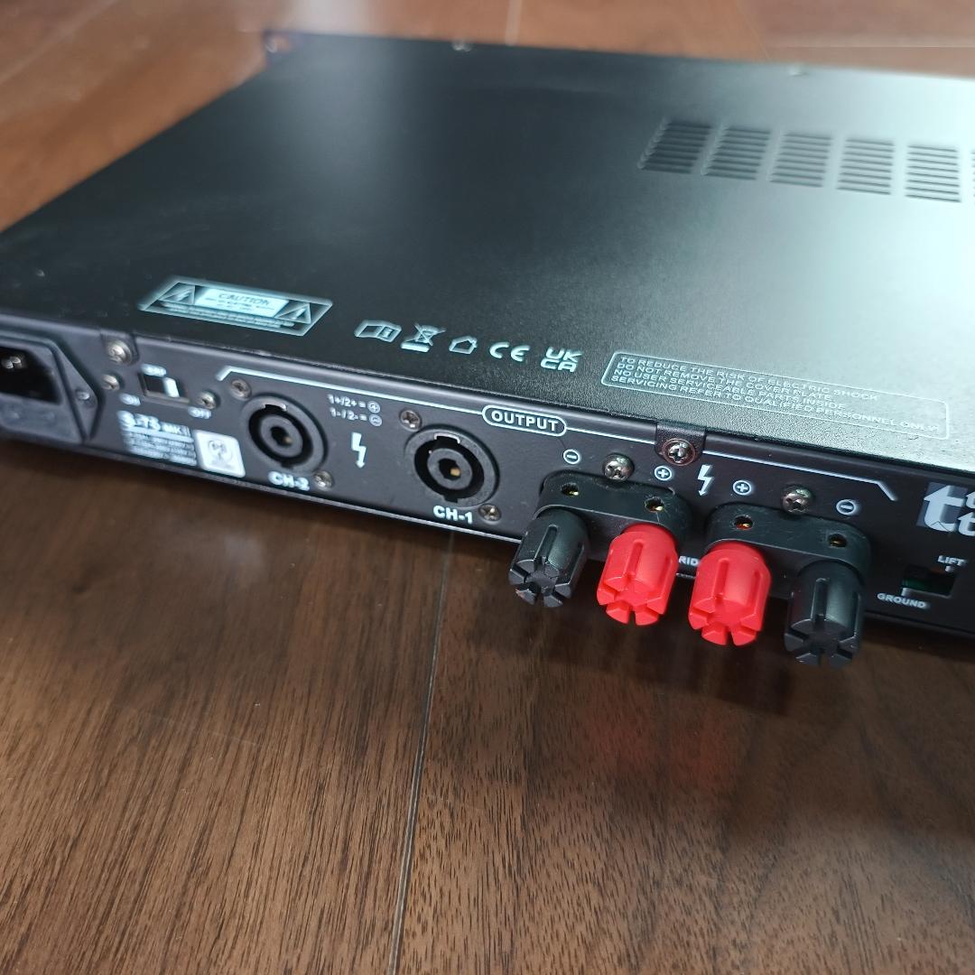 Thomann S-75 MkII パワーアンプ プロケーブル絶賛の音質2