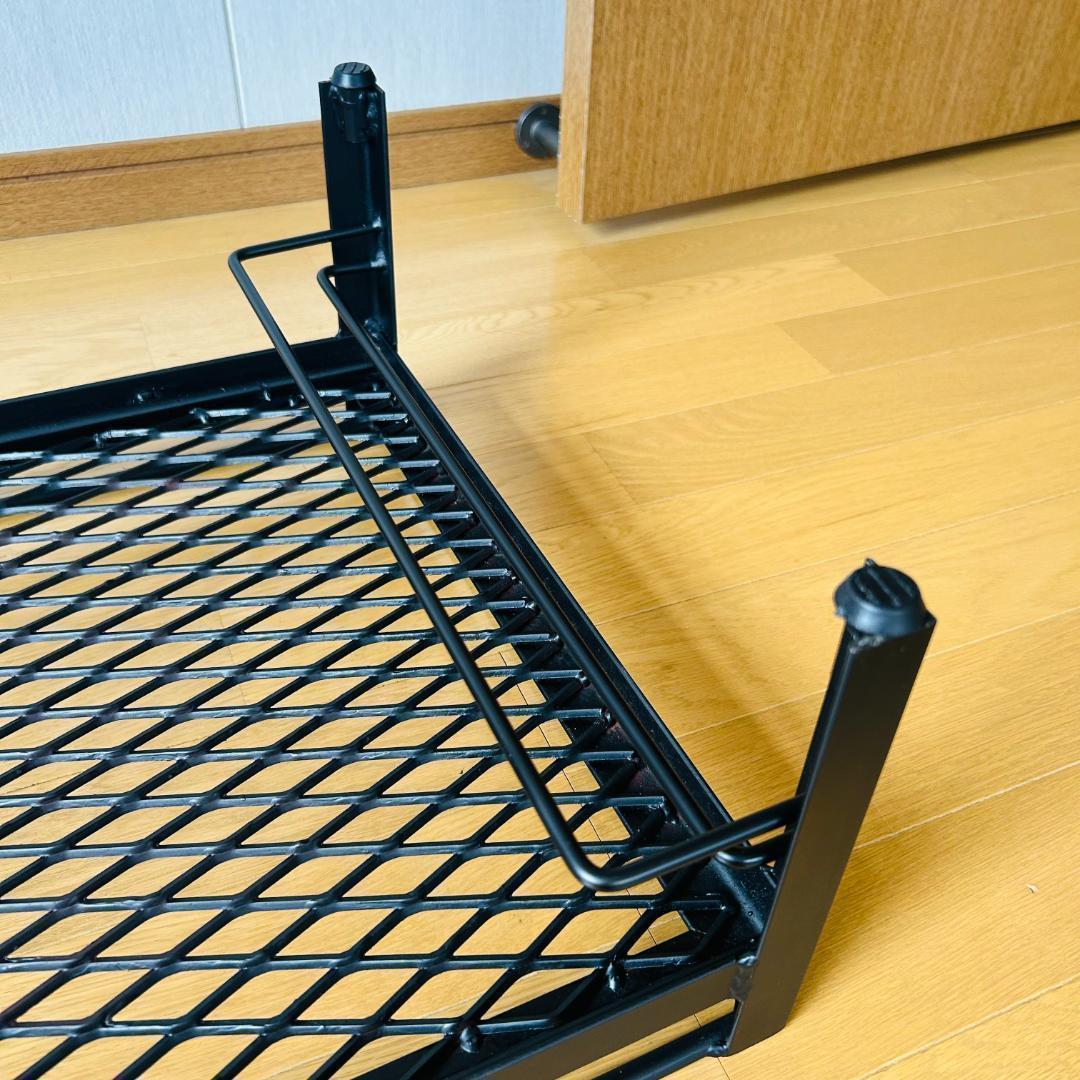 植物棚　シェルフ　アガペラック 124cm x 41cm ダブル受け皿仕様