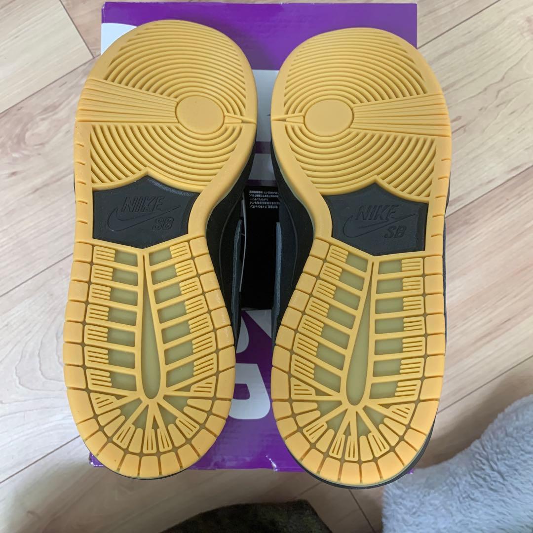 スケートボード Nike SB Dunk Low BLACK/FOG 27.5cm