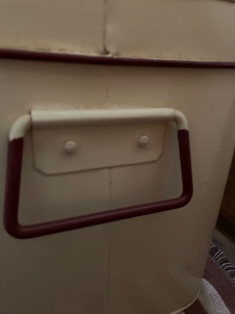 ブレッド缶　ボルドークリーム色 アンティーク雑貨　アメリカン雑貨