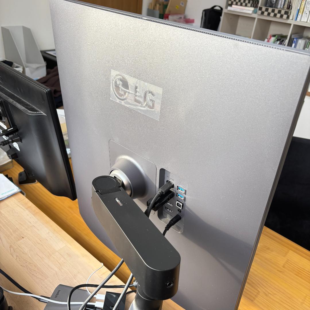 【ほぼ未使用】LGデュアルアップモニター SDQHD 28MQ780-B