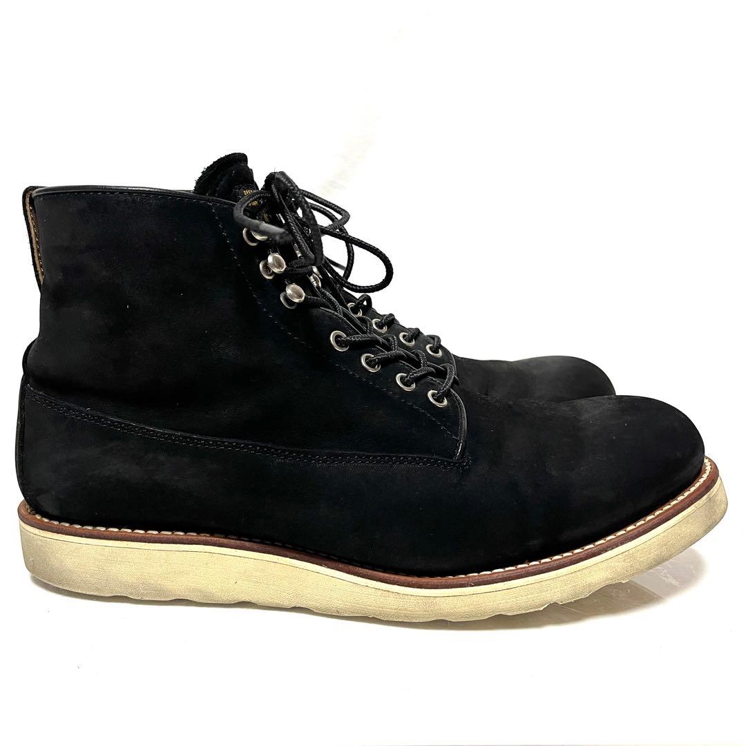 ★WTAPS★スエードレザーブーツ★4(28cmくらい)★黒　ブラック★