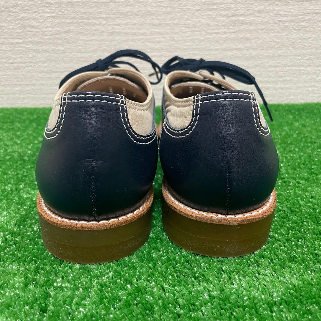 極美品　PINK HOUSE レザー　パンチング　革靴　大きいサイズ